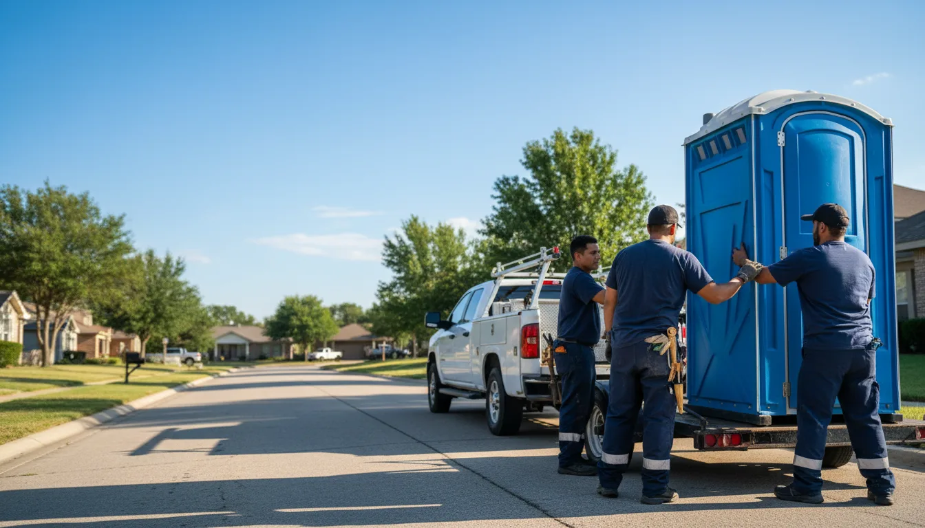 Portable Toilet Rental in Roosevelt, TX near me